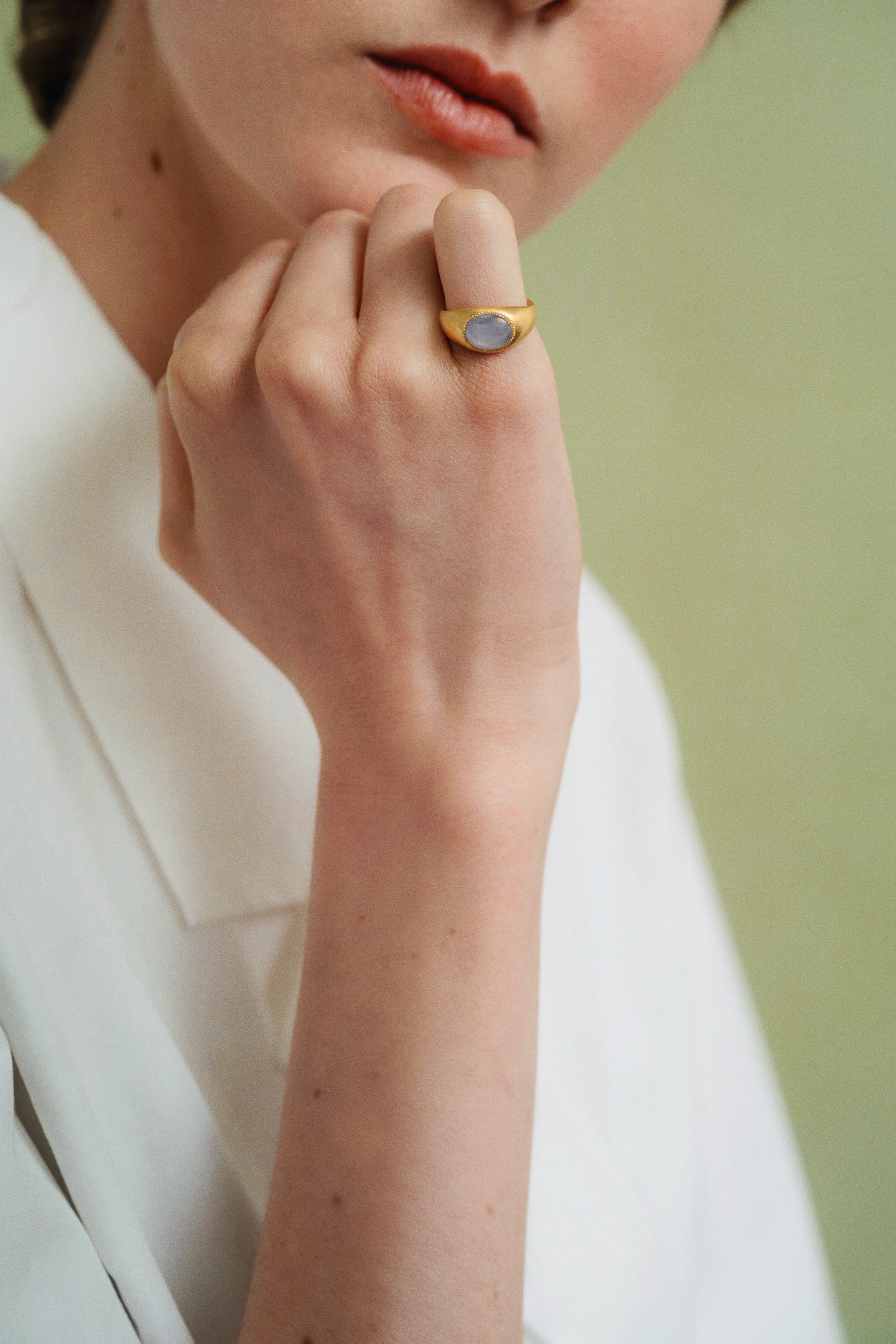 Grey Star Sapphire Roz Ring