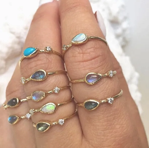 Guiding Light Moonstone Ring