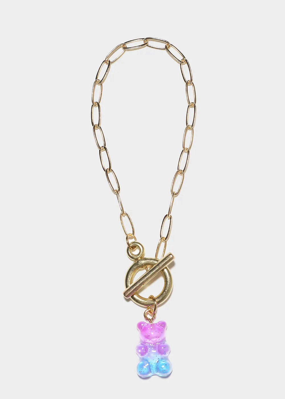 Gummy Bear Chain Link Bracelet