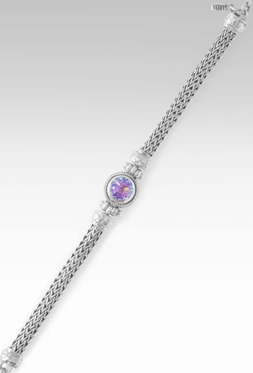 Happy Moments Bracelet? in Lotus Blossom? Mystic Quartz