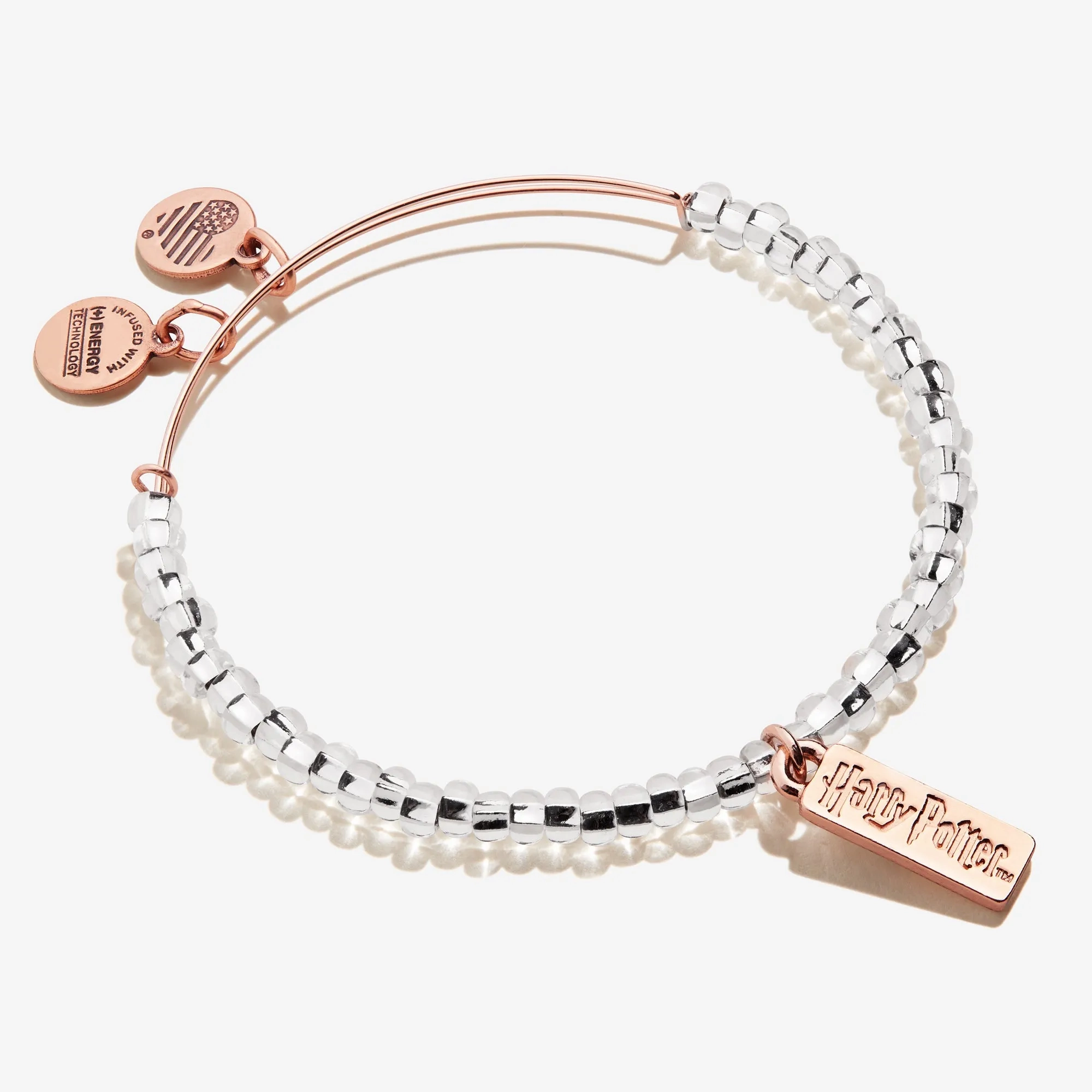 Harry Potter? Illumination Beaded Charm Bangle, Gray