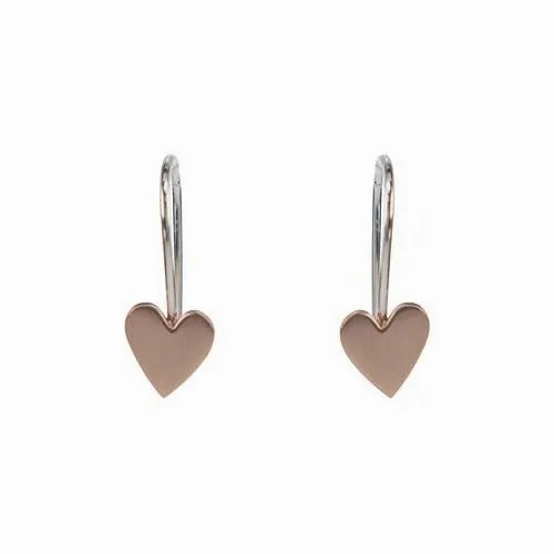 Heart Drop Earrings