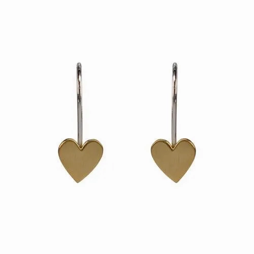 Heart Drop Earrings