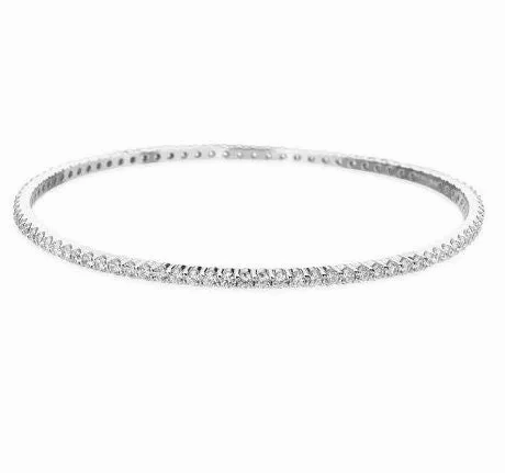 Hearts On Fire Eternity Channel Diamond Bangle