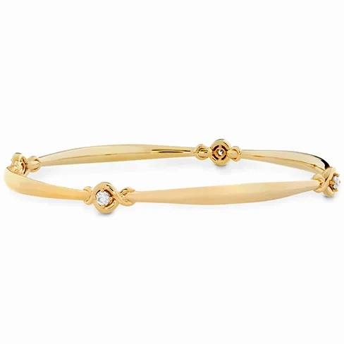 Hearts On Fire Optima Four Station Diamond Bangle