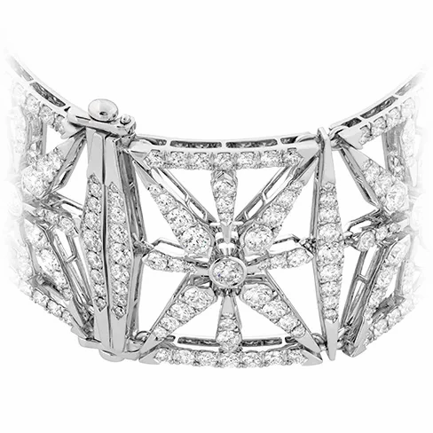 Hearts On Fire Triplicity Diamond Cuff Bracelet