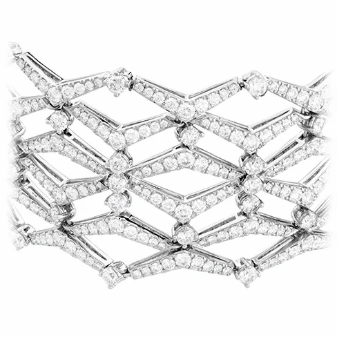 Hearts On Fire Triplicity Pointed Diamond Bracelet