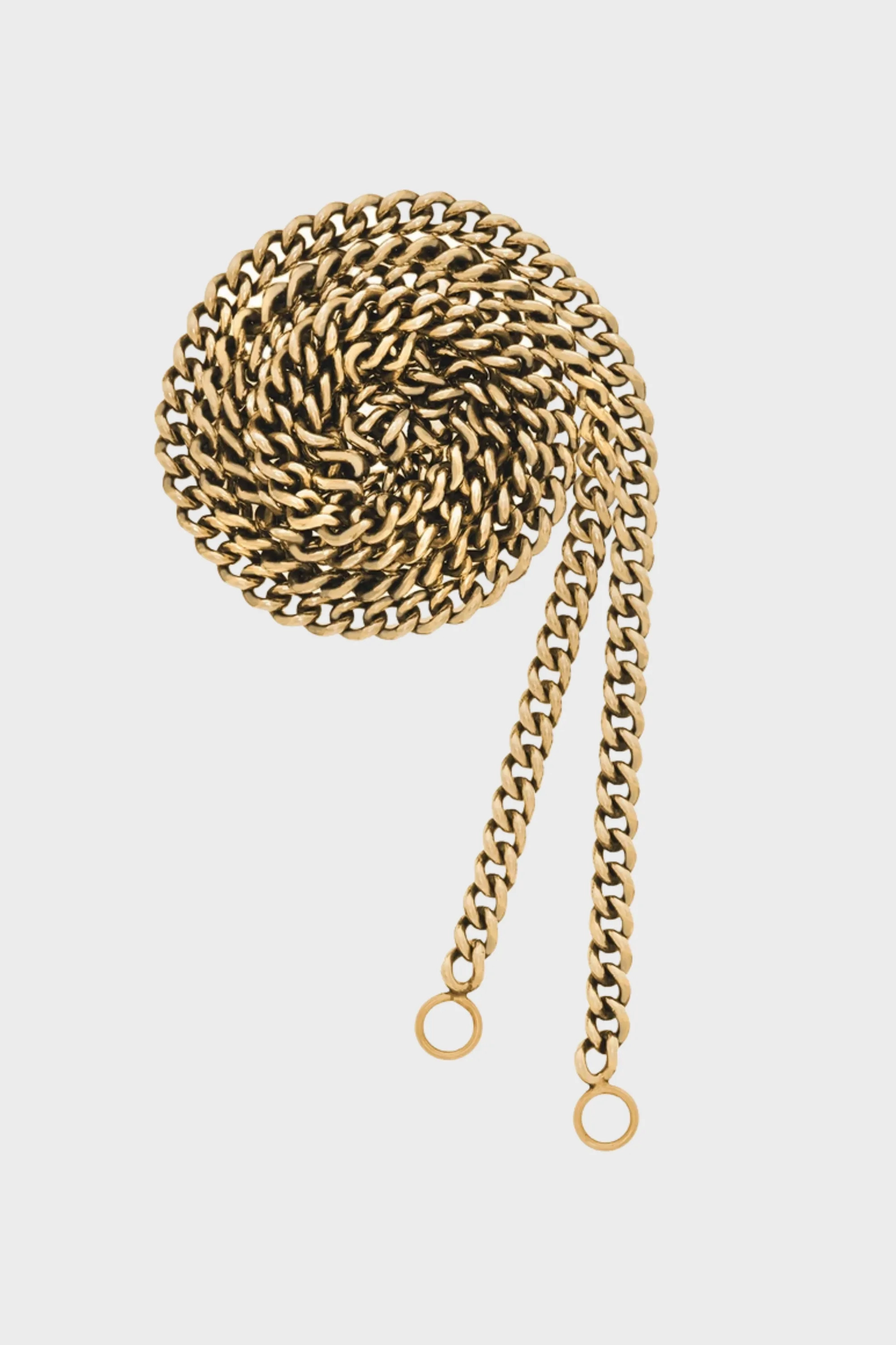 Heavy Curb Chain - 16&quot;, Yellow Gold