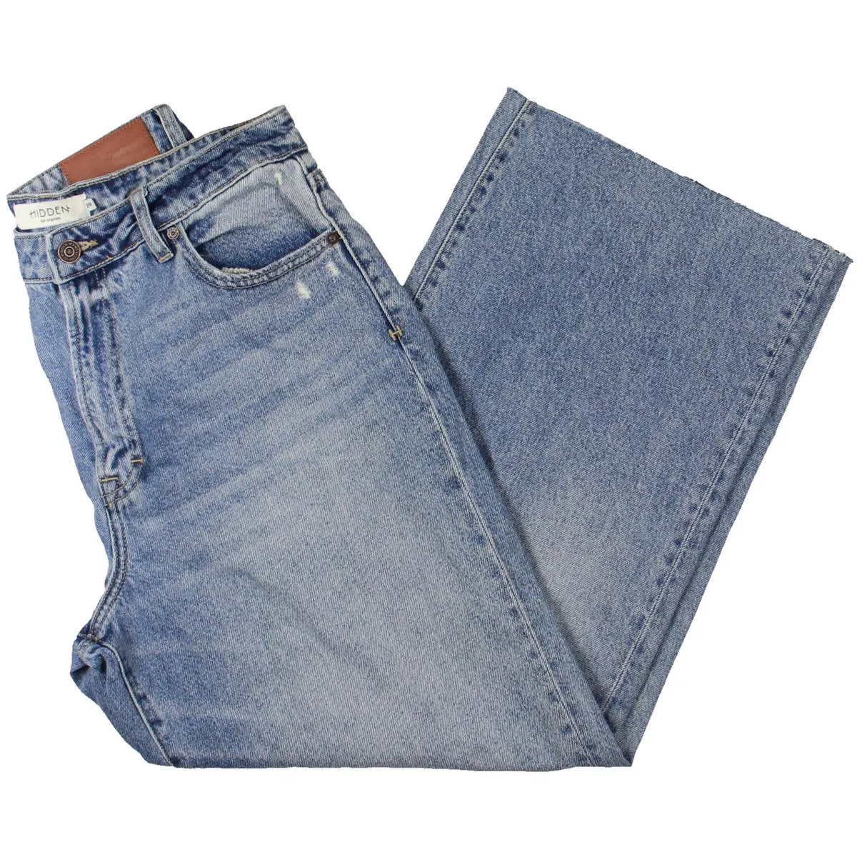 Hidden Jeans Damen Baumwolle Weite Beine Weite Bein Jeans