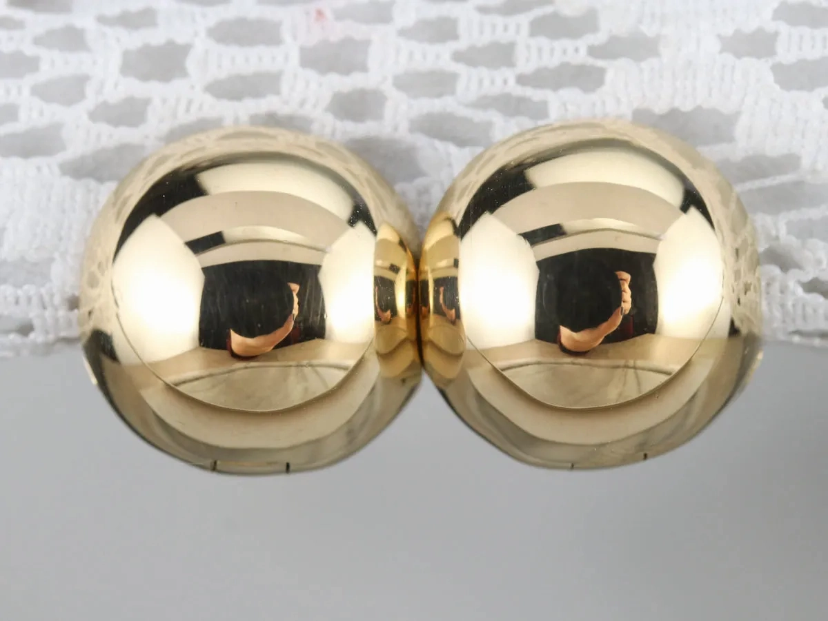 High Karat Gold Huggy Hoop Earrings