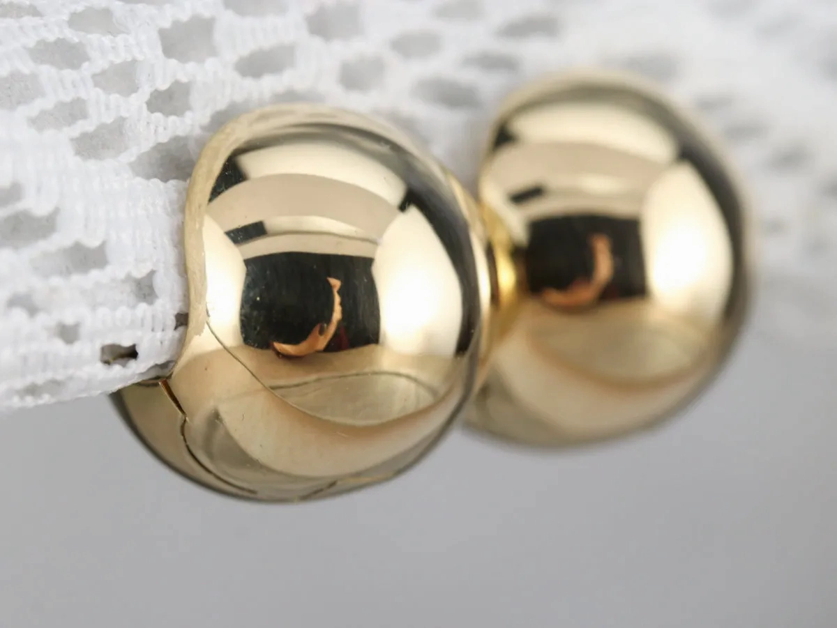 High Karat Gold Huggy Hoop Earrings