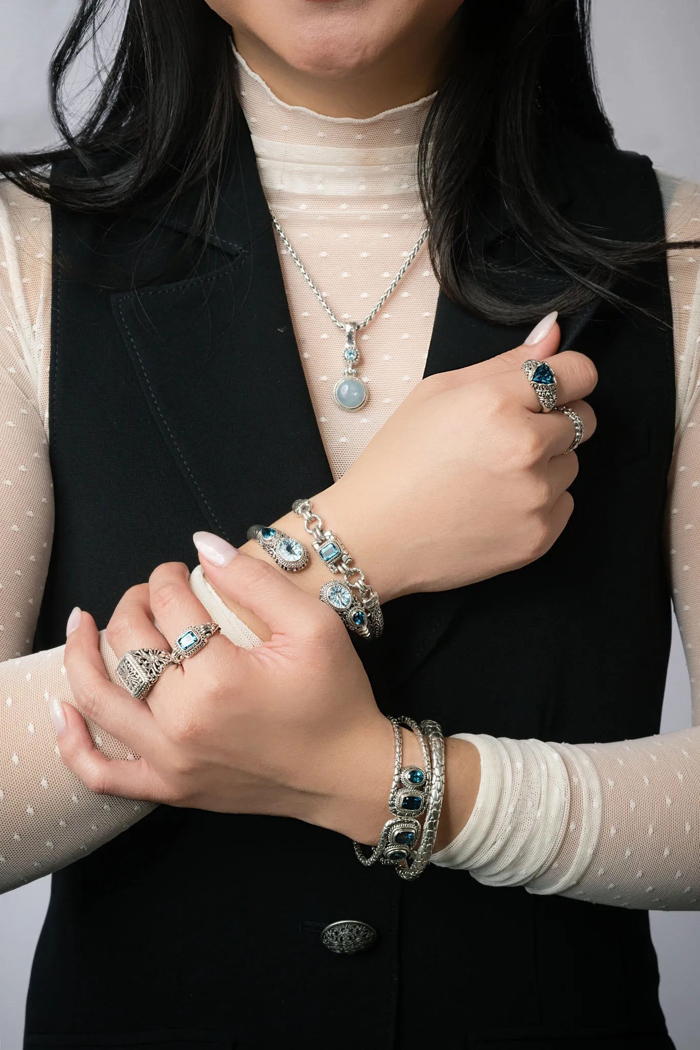 Holy Forever Bracelet? in London Blue Topaz