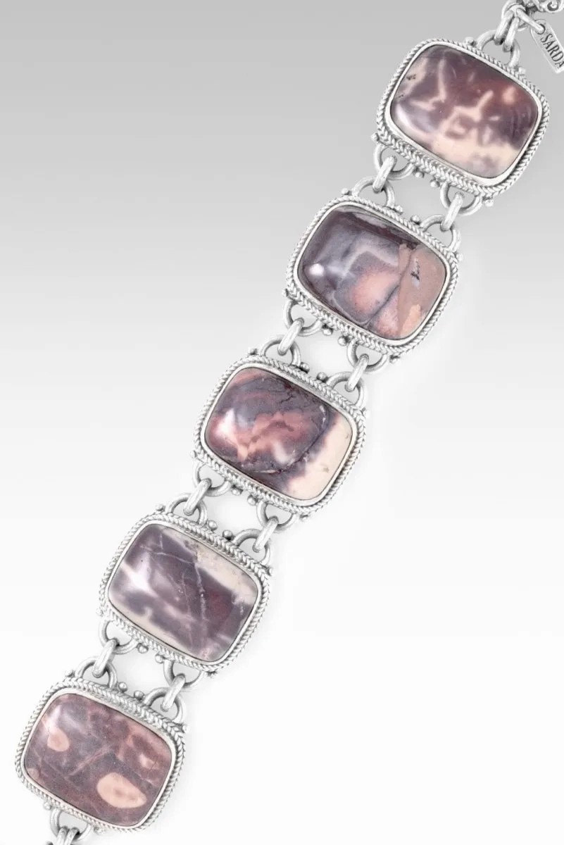 Hope in Heaven Bracelet? in Porcelain Jasper