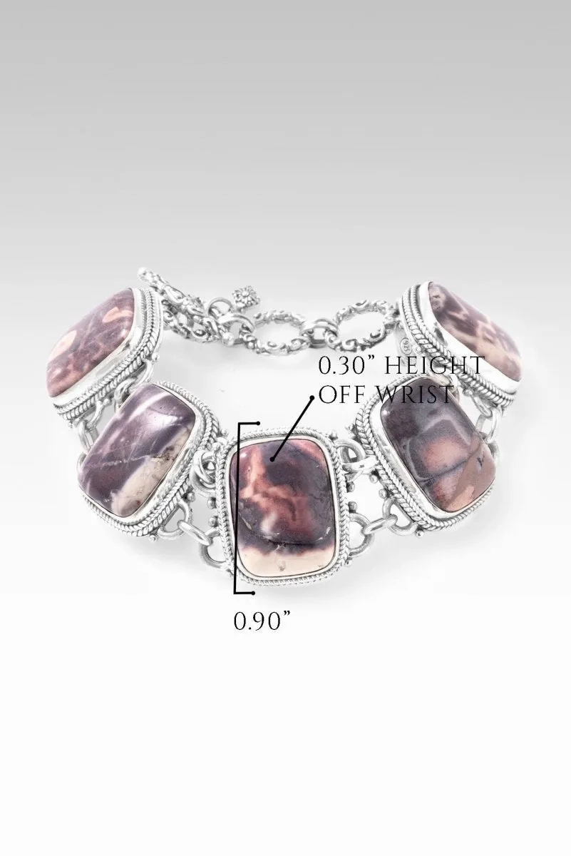 Hope in Heaven Bracelet? in Porcelain Jasper