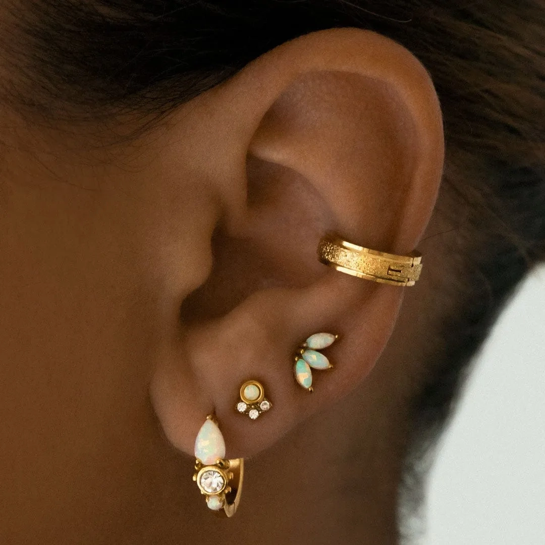 Indus Opal Stud Earrings