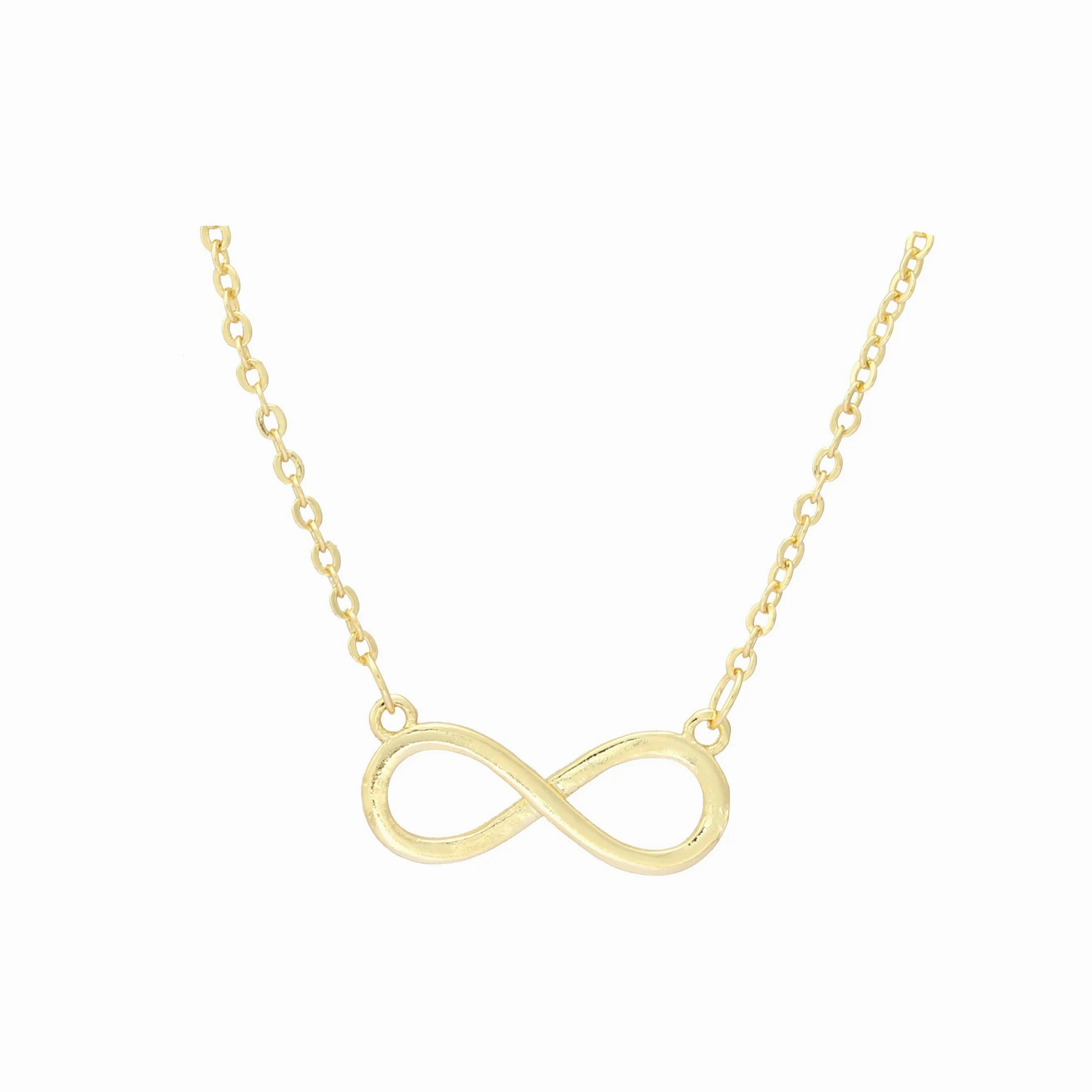 Infinity sign 14K Gold, Rose Gold necklaces