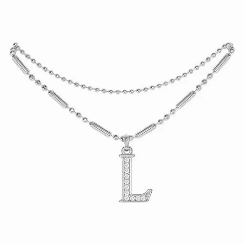 Initial Anklet Silver