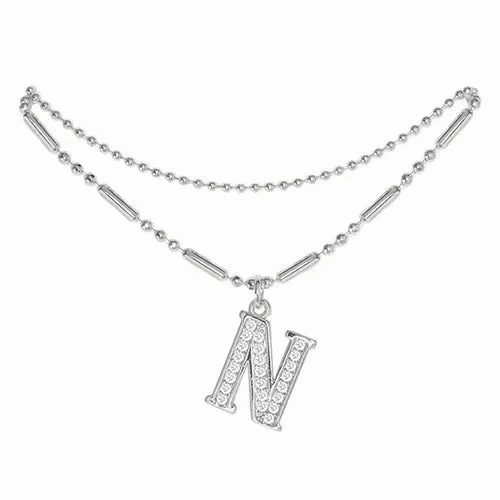 Initial Anklet Silver