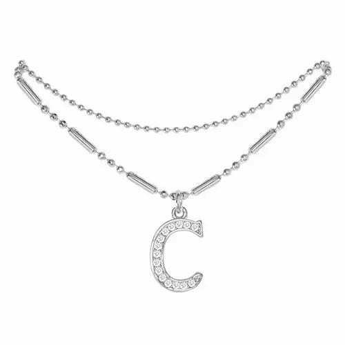 Initial Anklet Silver
