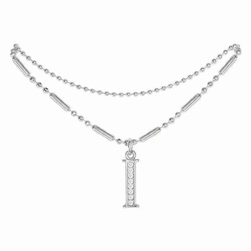 Initial Anklet Silver