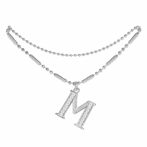 Initial Anklet Silver