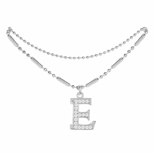 Initial Anklet Silver