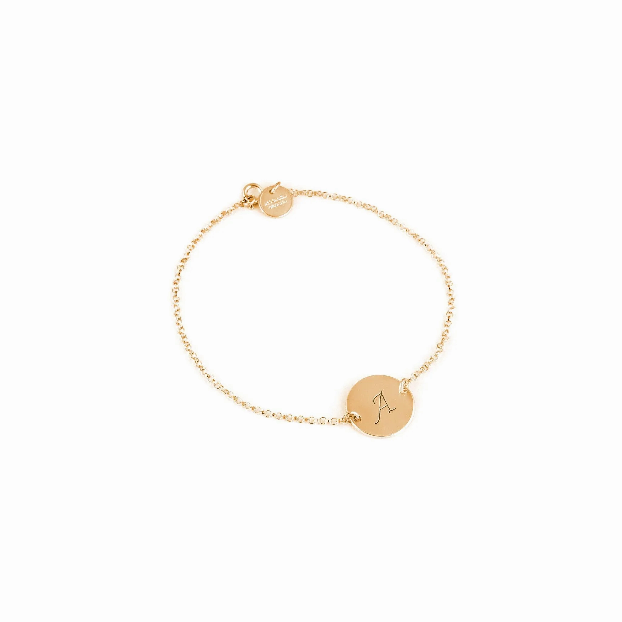 Initial Disc Anklet