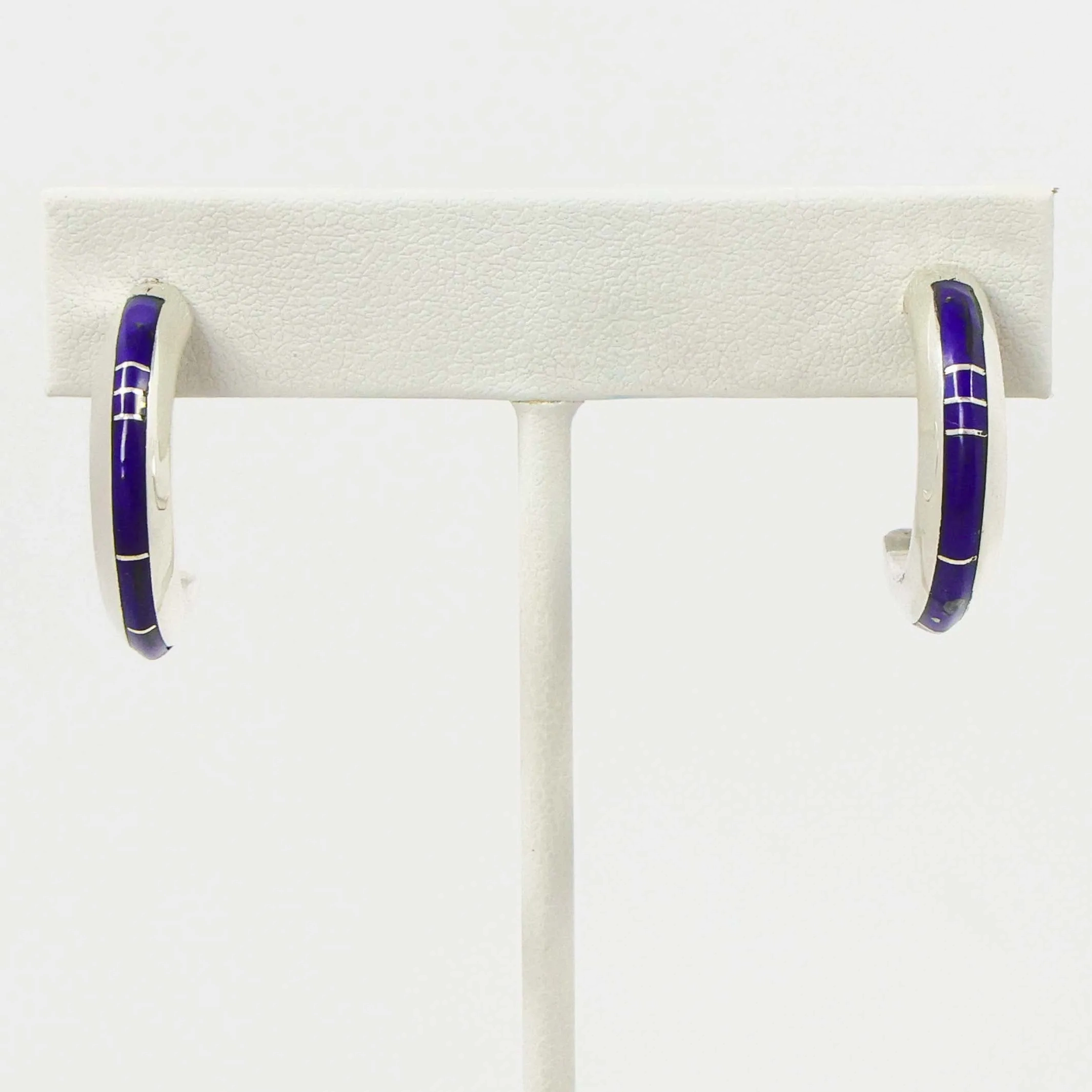 Inlay Hoop Earrings