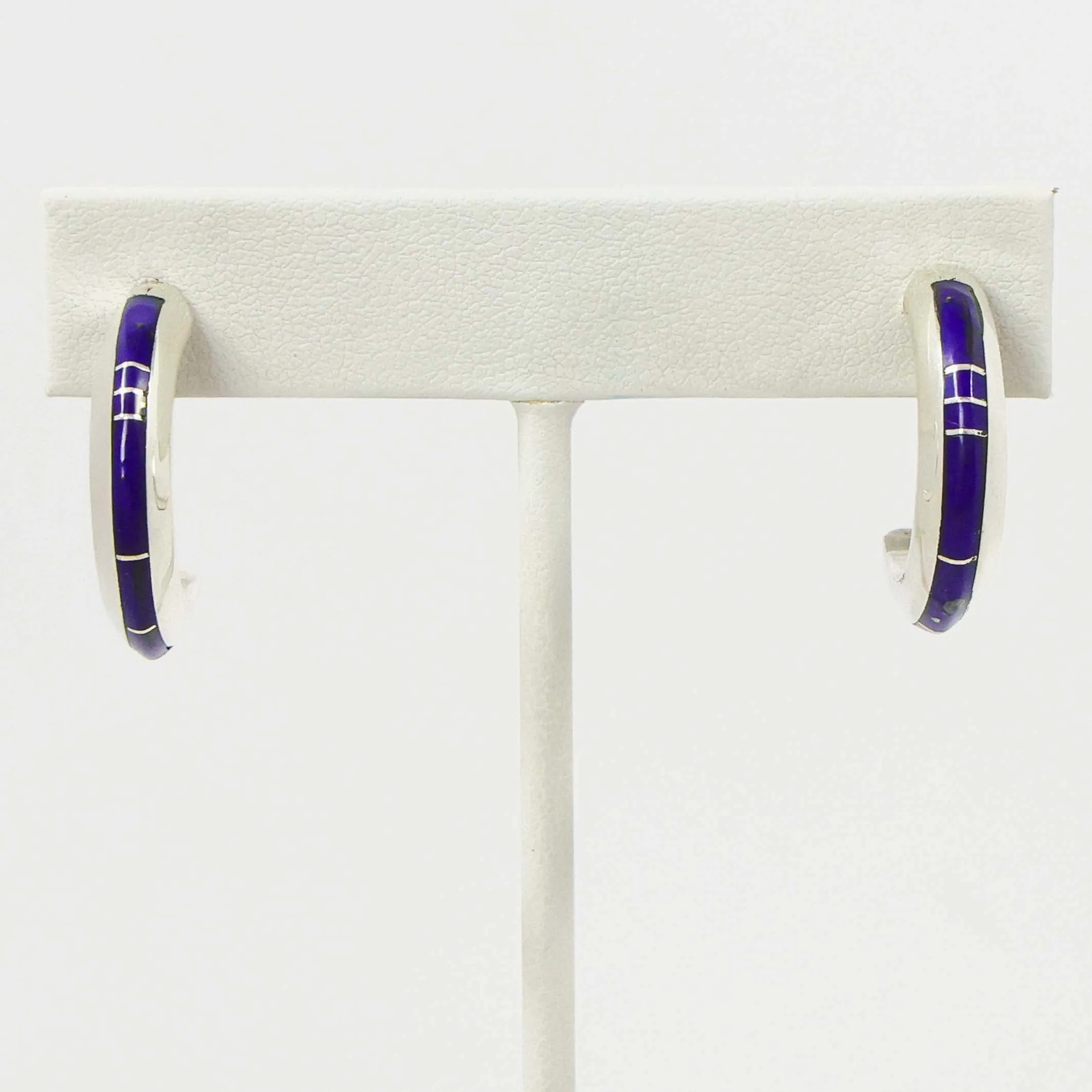 Inlay Hoop Earrings
