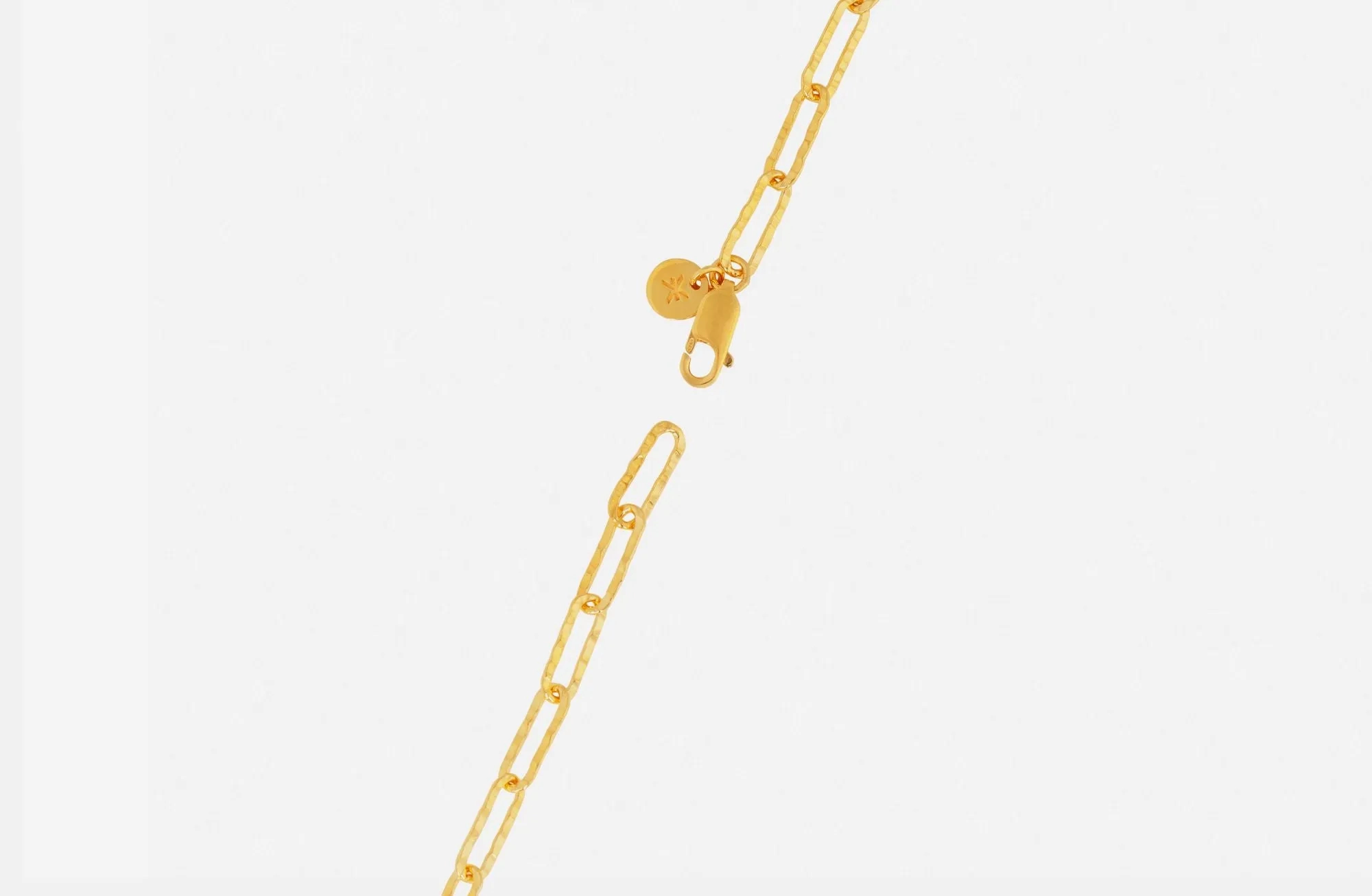 IX Alpha 22K Gold Plated Necklace