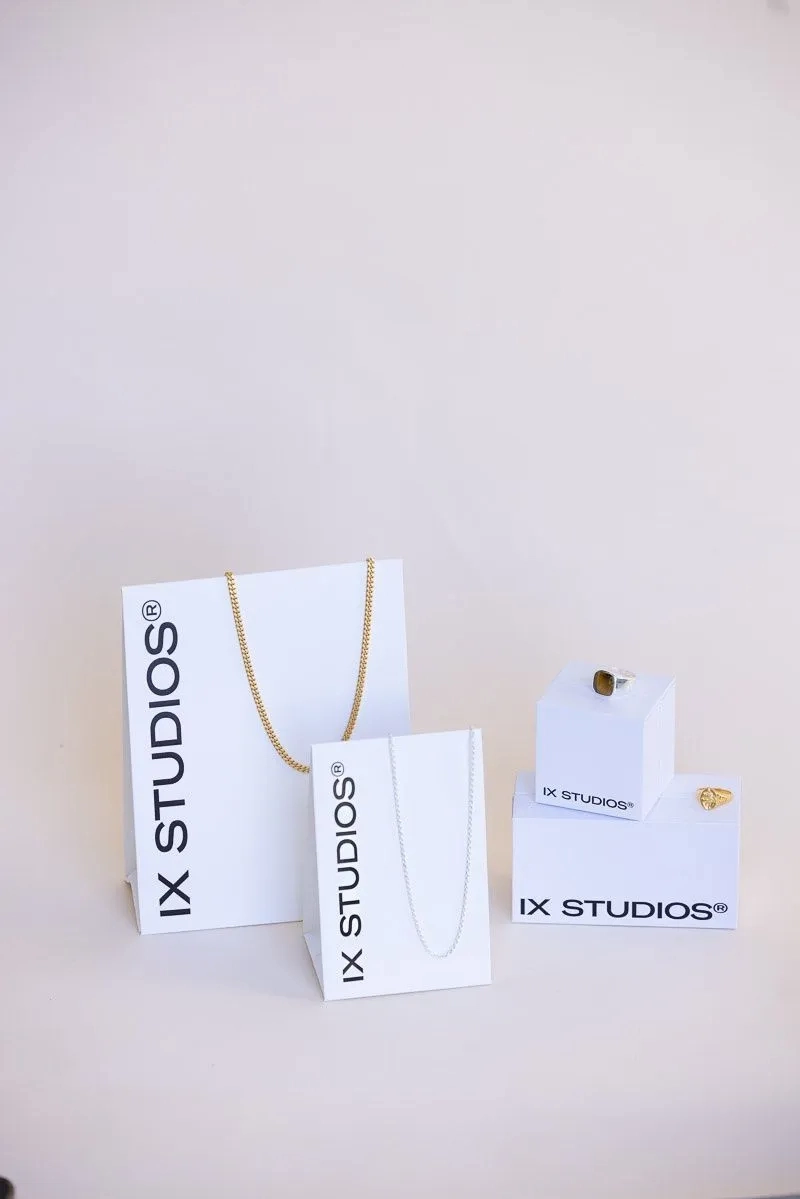 IX K Letter Silver Pendant