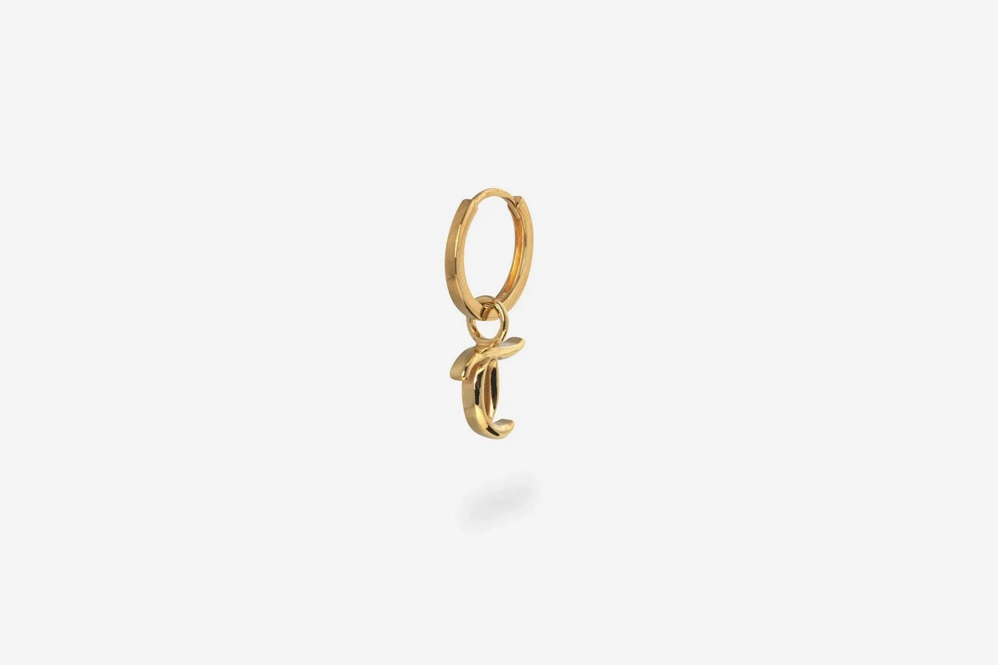 IX T 22K Gold Plated Pendant