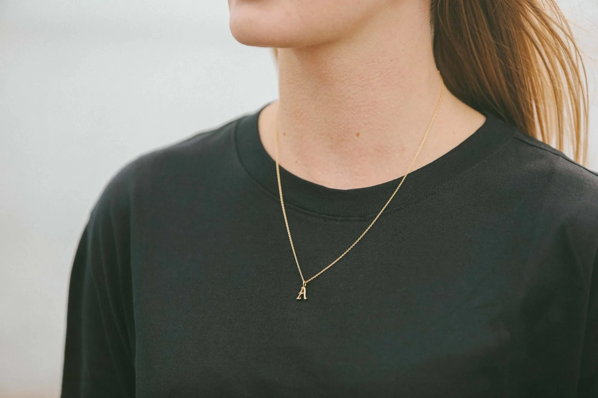 IX T 22K Gold Plated Pendant