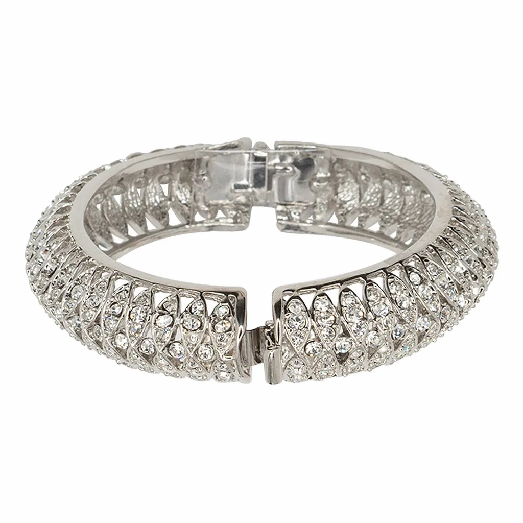 Jackie Kennedy Crystal Pav Bangle