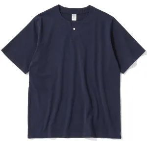 Jackman Henleyneck T-Shirt Marineblau