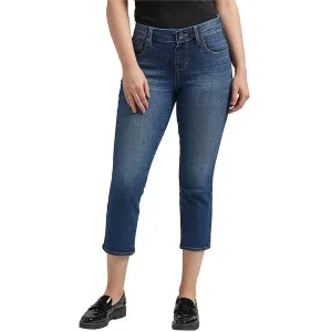 Jag Jeans Damen Maya Mid-Rise Capri-Hose mit Zug