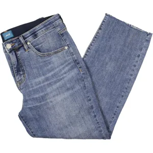 Jag Jeans Damen Denim mit natürlichem Saum und geradem Bein