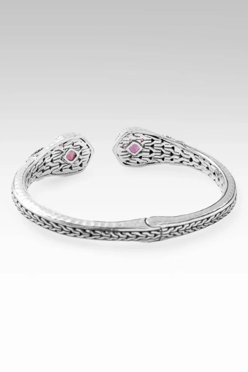 JANYL'S PICK Heavenly Devotion Tip-to-Tip Bracelet? in Ultra Berry? Mystic Quartz &amp; Black Spinel