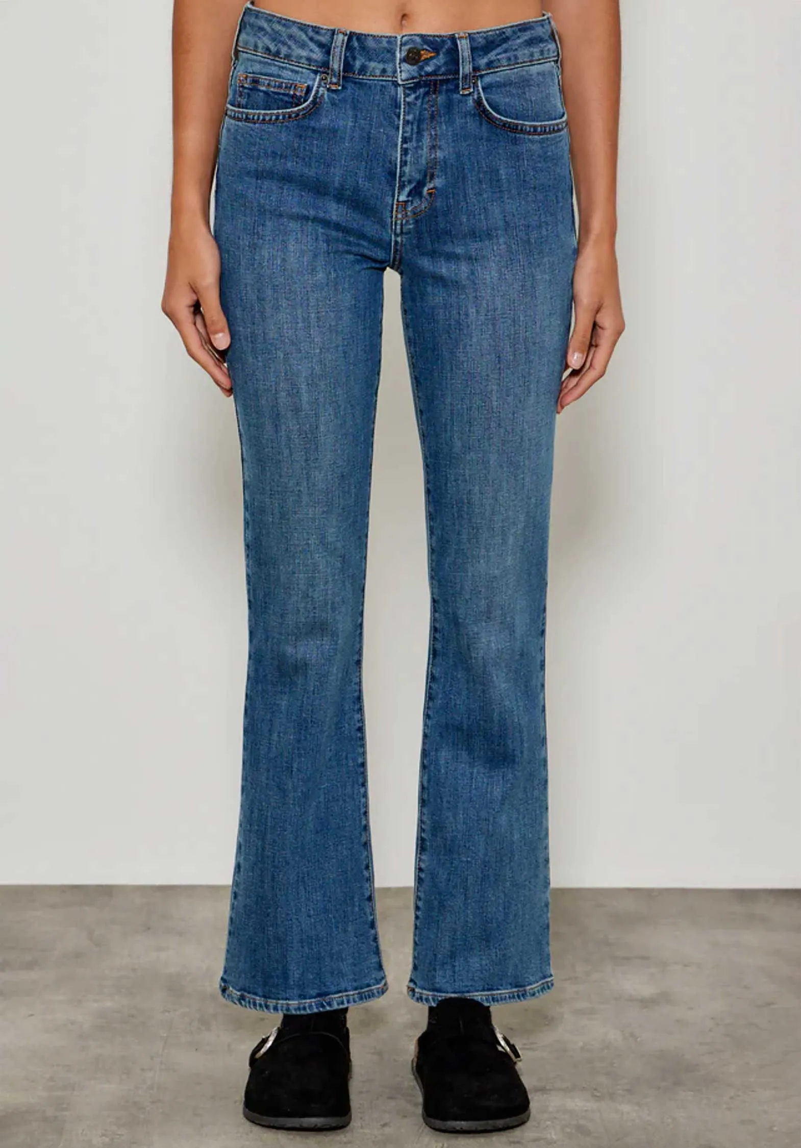 Jeans 15641maylan Mittelblau