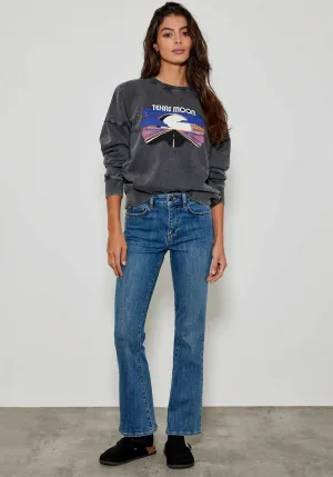 Jeans 15641maylan Mittelblau