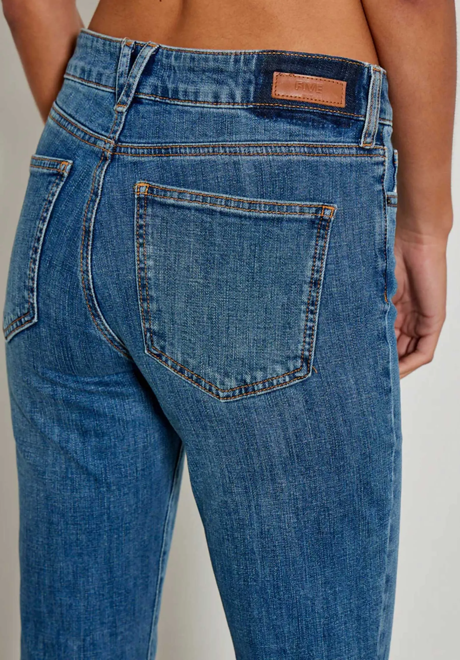 Jeans 15641maylan Mittelblau