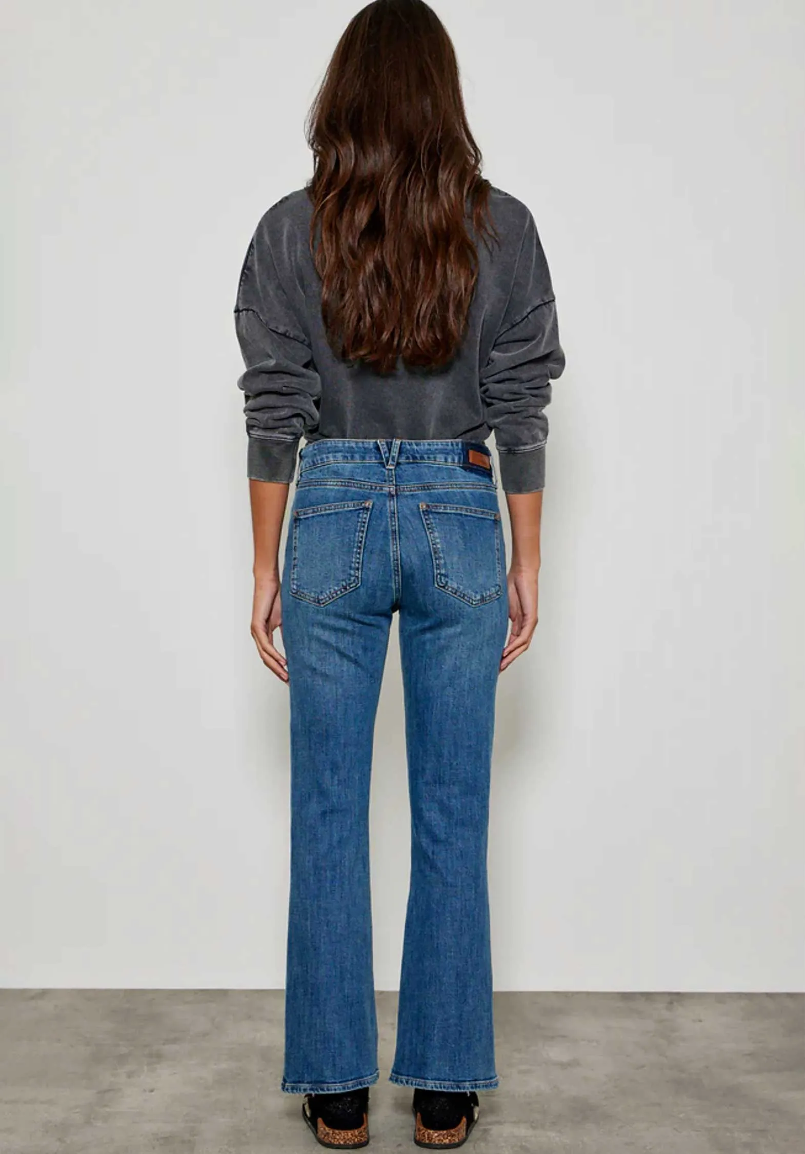 Jeans 15641maylan Mittelblau
