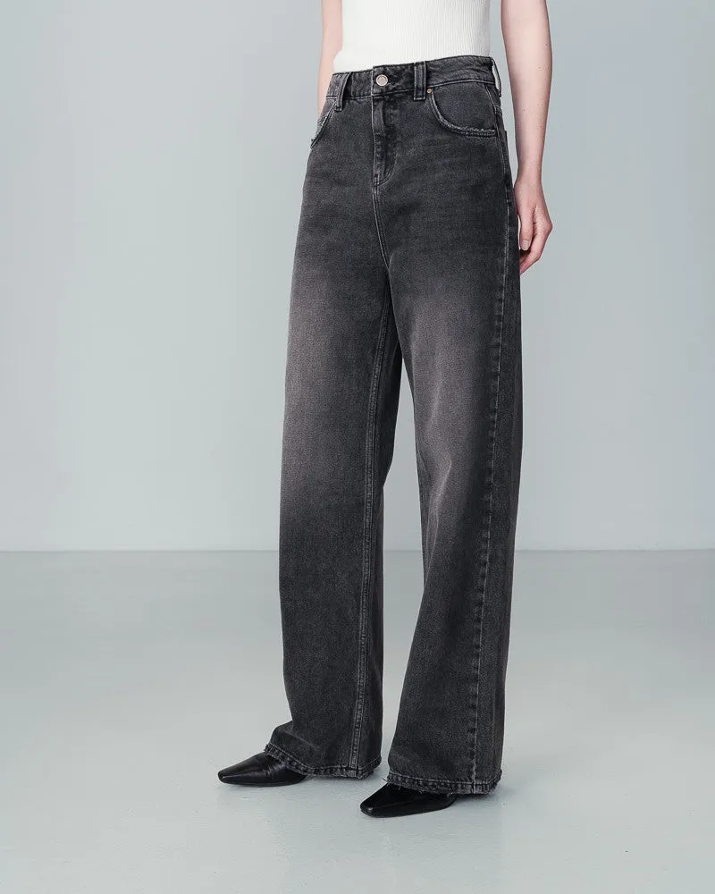 Jeans 2001 Schwarz-Gewaschen