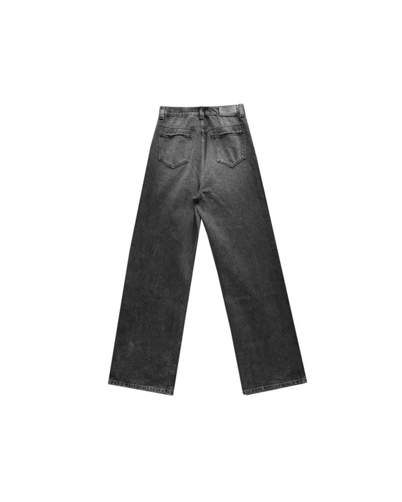 Jeans 2001 Schwarz-Gewaschen