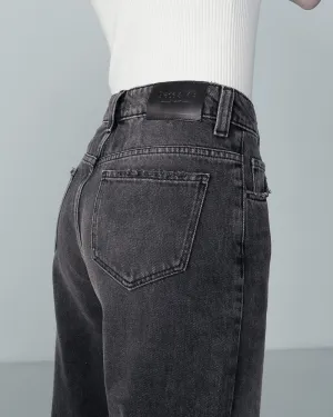 Jeans 2001 Schwarz-Gewaschen