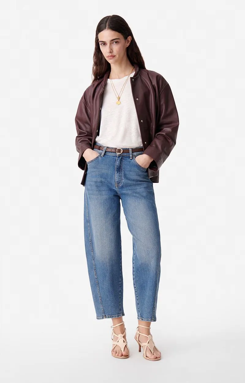 Jeans Caleb Mom 1eva69-v04005 Blau-Grau
