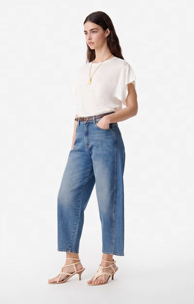 Jeans Caleb Mom 1eva69-v04005 Blau-Grau