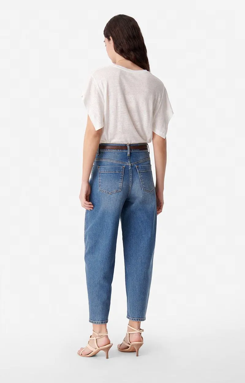 Jeans Caleb Mom 1eva69-v04005 Blau-Grau