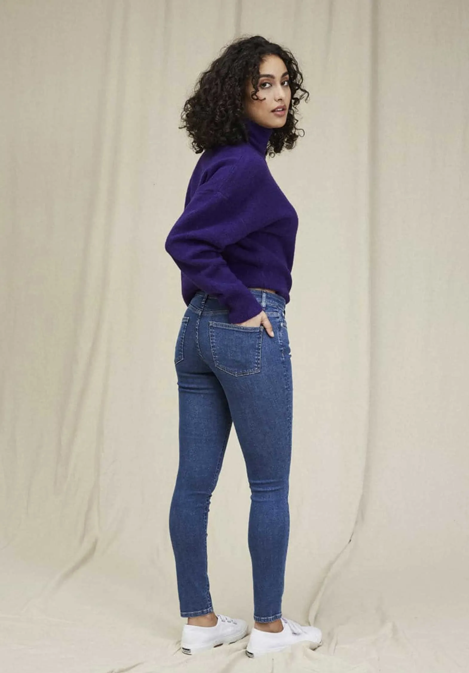 Jeans Go0001-232 Mittelblau