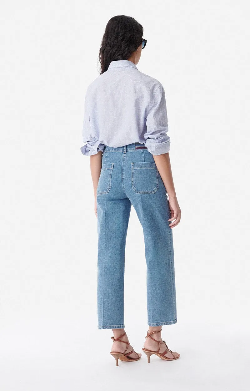 Jeans Helias Cropped 1eva69-v04002 Hellblau